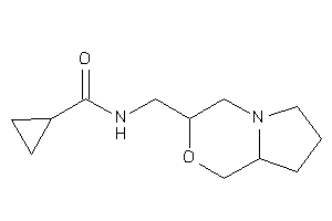 N-(3,4,6,7,8,8a-hexahydro-1H-pyrrolo[2,1-c][1,4]oxazin-3-ylmethyl)cyclopropanecarboxamide