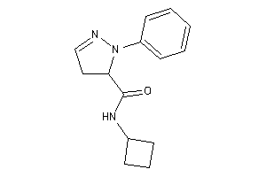 N-cyclobutyl-2-phenyl-2-pyrazoline-3-carboxamide