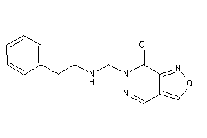 6-[(phenethylamino)methyl]isoxazolo[3,4-d]pyridazin-7-one