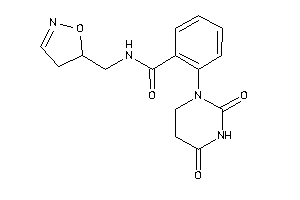 2-(2,4-diketohexahydropyrimidin-1-yl)-N-(2-isoxazolin-5-ylmethyl)benzamide