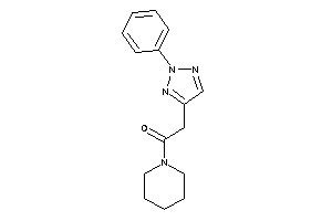 2-(2-phenyltriazol-4-yl)-1-piperidino-ethanone