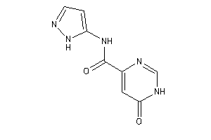 6-keto-N-(1H-pyrazol-5-yl)-1H-pyrimidine-4-carboxamide