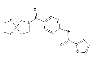 Image of N-[4-(6,9-dioxa-3-azaspiro[4.4]nonane-3-carbonyl)phenyl]-2-furamide