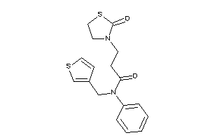 3-(2-ketothiazolidin-3-yl)-N-phenyl-N-(3-thenyl)propionamide