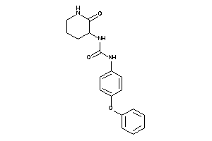 1-(2-keto-3-piperidyl)-3-(4-phenoxyphenyl)urea