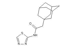 2-(1-adamantyl)-N-(1,3,4-thiadiazol-2-yl)acetamide