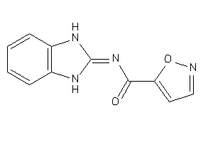 N-(1,3-dihydrobenzimidazol-2-ylidene)isoxazole-5-carboxamide