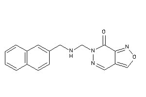6-[(2-naphthylmethylamino)methyl]isoxazolo[3,4-d]pyridazin-7-one