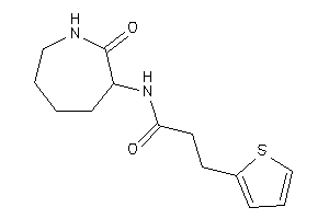 N-(2-ketoazepan-3-yl)-3-(2-thienyl)propionamide