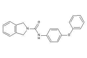 N-(4-phenoxyphenyl)isoindoline-2-carboxamide