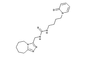 1-[4-(2-keto-1-pyridyl)butyl]-3-(6,7,8,9-tetrahydro-5H-[1,2,4]triazolo[4,3-a]azepin-3-ylmethyl)urea