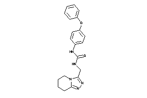 1-(4-phenoxyphenyl)-3-(5,6,7,8-tetrahydro-[1,2,4]triazolo[4,3-a]pyridin-3-ylmethyl)urea