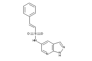 2-phenyl-N-(1H-pyrazolo[3,4-b]pyridin-5-yl)ethenesulfonamide