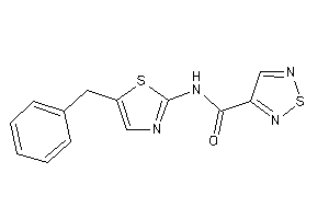 N-(5-benzylthiazol-2-yl)-1,2,5-thiadiazole-3-carboxamide