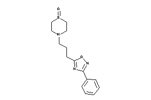 Image of 4-[3-(3-phenyl-1,2,4-oxadiazol-5-yl)propyl]-1,4-thiazinane 1-oxide