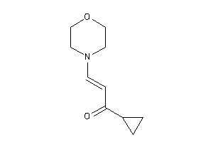 1-cyclopropyl-3-morpholino-prop-2-en-1-one