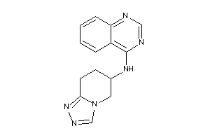 Quinazolin-4-yl(5,6,7,8-tetrahydro-[1,2,4]triazolo[4,3-a]pyridin-6-yl)amine