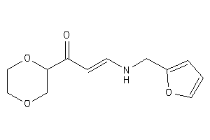 1-(1,4-dioxan-2-yl)-3-(2-furfurylamino)prop-2-en-1-one