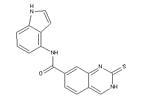 N-(1H-indol-4-yl)-2-thioxo-3H-quinazoline-7-carboxamide