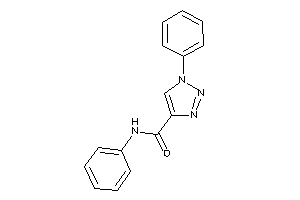 Image of N,1-diphenyltriazole-4-carboxamide