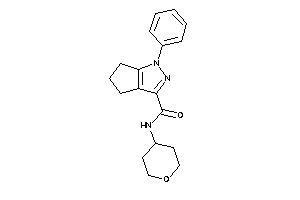 1-phenyl-N-tetrahydropyran-4-yl-5,6-dihydro-4H-cyclopenta[c]pyrazole-3-carboxamide