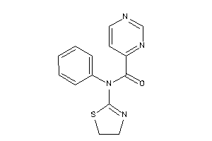 N-phenyl-N-(2-thiazolin-2-yl)pyrimidine-4-carboxamide