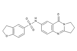 N-(9-keto-2,3-dihydro-1H-pyrrolo[2,1-b]quinazolin-7-yl)coumaran-5-sulfonamide