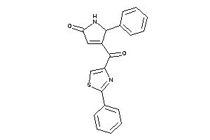 5-phenyl-4-(2-phenylthiazole-4-carbonyl)-3-pyrrolin-2-one