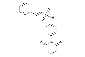 N-(4-glutarimidophenyl)-2-phenyl-ethenesulfonamide