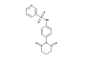 N-(4-glutarimidophenyl)pyridine-3-sulfonamide