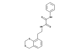 N-[2-(4H-1,3-benzodioxin-8-yl)ethyl]-N'-phenyl-oxamide