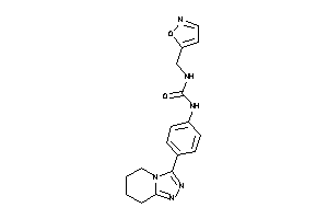 1-(isoxazol-5-ylmethyl)-3-[4-(5,6,7,8-tetrahydro-[1,2,4]triazolo[4,3-a]pyridin-3-yl)phenyl]urea