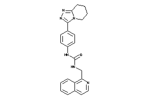 1-(1-isoquinolylmethyl)-3-[4-(5,6,7,8-tetrahydro-[1,2,4]triazolo[4,3-a]pyridin-3-yl)phenyl]urea