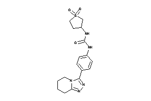 1-(1,1-diketothiolan-3-yl)-3-[4-(5,6,7,8-tetrahydro-[1,2,4]triazolo[4,3-a]pyridin-3-yl)phenyl]urea