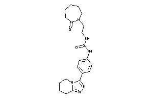 1-[2-(2-ketoazepan-1-yl)ethyl]-3-[4-(5,6,7,8-tetrahydro-[1,2,4]triazolo[4,3-a]pyridin-3-yl)phenyl]urea