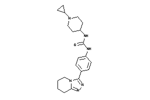 1-(1-cyclopropyl-4-piperidyl)-3-[4-(5,6,7,8-tetrahydro-[1,2,4]triazolo[4,3-a]pyridin-3-yl)phenyl]urea