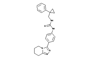 1-[(1-phenylcyclopropyl)methyl]-3-[4-(5,6,7,8-tetrahydro-[1,2,4]triazolo[4,3-a]pyridin-3-yl)phenyl]urea