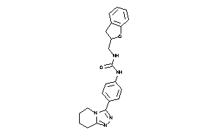 1-(coumaran-2-ylmethyl)-3-[4-(5,6,7,8-tetrahydro-[1,2,4]triazolo[4,3-a]pyridin-3-yl)phenyl]urea