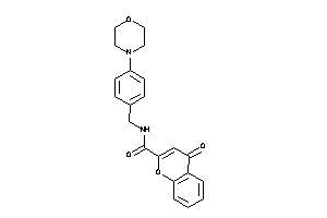 4-keto-N-(4-morpholinobenzyl)chromene-2-carboxamide