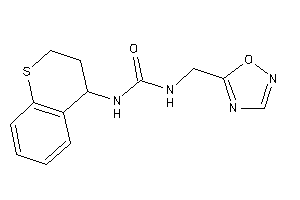 1-(1,2,4-oxadiazol-5-ylmethyl)-3-thiochroman-4-yl-urea