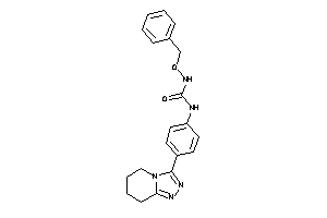 1-benzoxy-3-[4-(5,6,7,8-tetrahydro-[1,2,4]triazolo[4,3-a]pyridin-3-yl)phenyl]urea