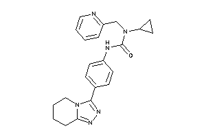 1-cyclopropyl-1-(2-pyridylmethyl)-3-[4-(5,6,7,8-tetrahydro-[1,2,4]triazolo[4,3-a]pyridin-3-yl)phenyl]urea