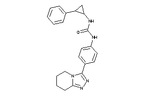 1-(2-phenylcyclopropyl)-3-[4-(5,6,7,8-tetrahydro-[1,2,4]triazolo[4,3-a]pyridin-3-yl)phenyl]urea