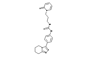 1-[3-(2-keto-1-pyridyl)propyl]-3-[4-(5,6,7,8-tetrahydro-[1,2,4]triazolo[4,3-a]pyridin-3-yl)phenyl]urea