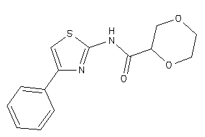 Image of N-(4-phenylthiazol-2-yl)-1,4-dioxane-2-carboxamide