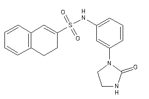 Image of N-[3-(2-ketoimidazolidin-1-yl)phenyl]-3,4-dihydronaphthalene-2-sulfonamide