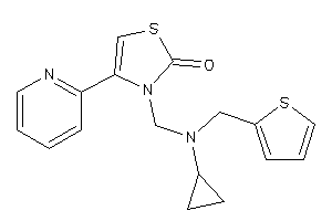 3-[[cyclopropyl(2-thenyl)amino]methyl]-4-(2-pyridyl)-4-thiazolin-2-one