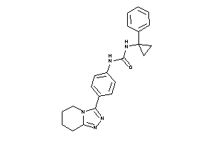 1-(1-phenylcyclopropyl)-3-[4-(5,6,7,8-tetrahydro-[1,2,4]triazolo[4,3-a]pyridin-3-yl)phenyl]urea