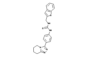 1-(benzofuran-2-ylmethyl)-3-[4-(5,6,7,8-tetrahydro-[1,2,4]triazolo[4,3-a]pyridin-3-yl)phenyl]urea