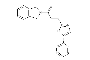 1-isoindolin-2-yl-3-(5-phenyloxazol-2-yl)propan-1-one